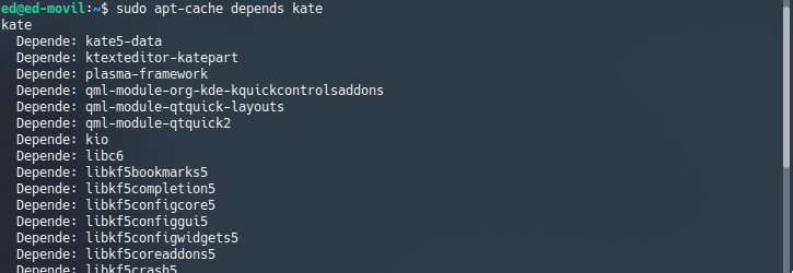 Como usar apt-cache en Debian